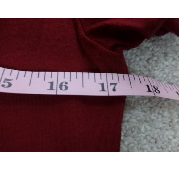 NWT 49ers V-Neck Cranberry Color Top - Picture 12 of 13